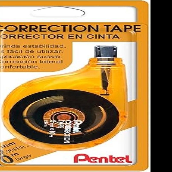 CORRECTOR CINTA 5.0MMX10M. PENTEL ZTP15BP BL.C1 E12C288